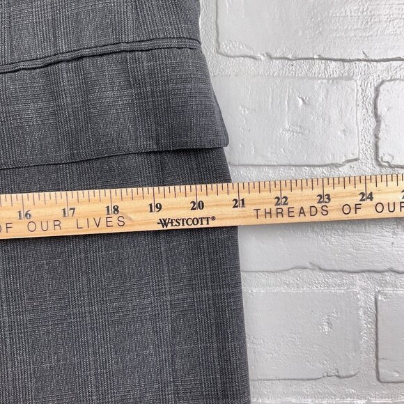 Cricketeer Blazer Men 40 Gray Black Glen Plaid Classic Career Wool Jacket VTG - Picture 12 of 16